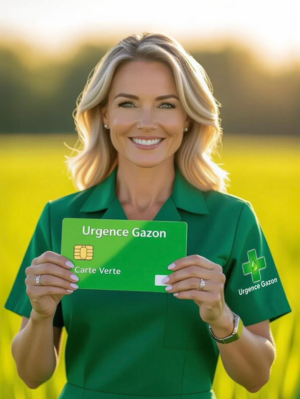 Carte verte - Urgence Gazon — Service en 24h — Soins intensifs pour le gazon